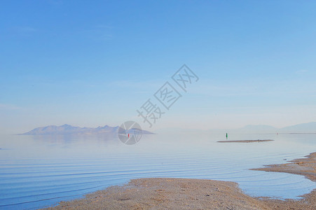 盐湖城大盐湖美国西部盐湖城风光背景