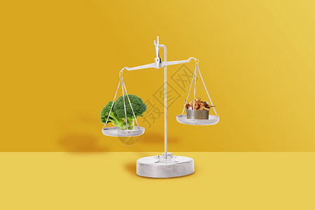 果蔬创意健康饮食设计图片