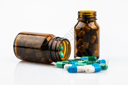 药品与医疗玻璃胶囊高清图片