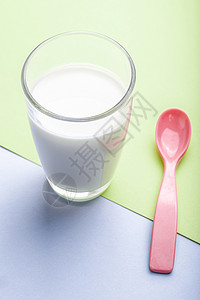 牛奶饮料早餐背景图片