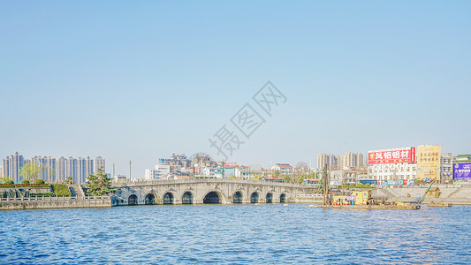 荆州古城背景图片