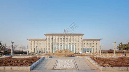 延边州人民政府大楼背景图片