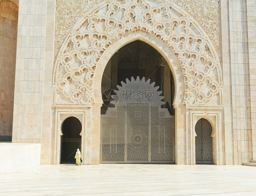 摩洛哥卡萨布兰卡哈桑二世清真寺图片