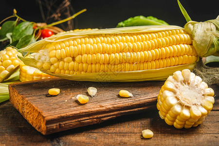 玉米营养桑仁高清图片