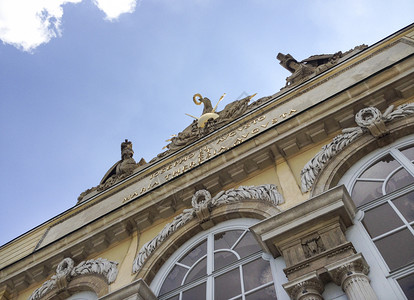 维也纳美泉宫建筑立面图片