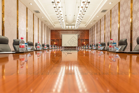 高档酒店会议室背景图片