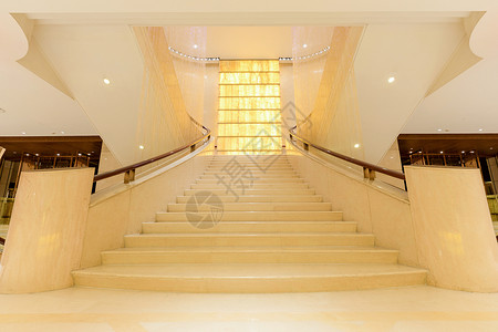 酒店大堂楼梯背景图片