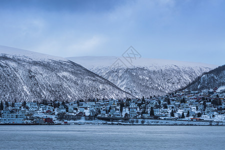 北极之门特罗姆瑟旅游城市风光图片