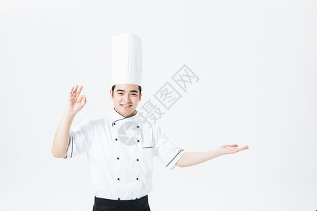 厨师形象餐饮服务图片素材