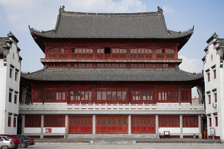 中式木结构建筑图片