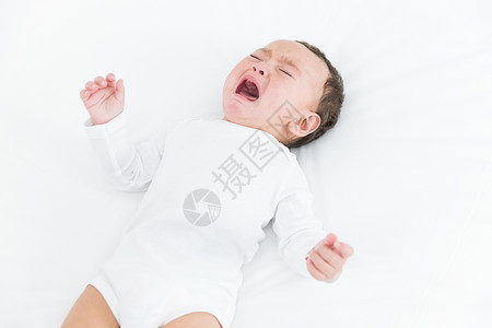 婴儿哭泣哭泣黑人宝宝高清图片