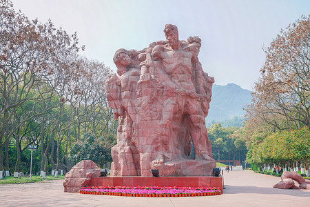 北山烈士陵园重庆歌乐山烈士陵园背景