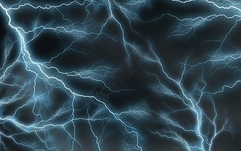 雷电和黑色背景电流质感背景设计图片