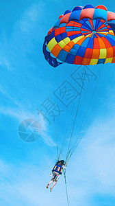 泰国跳伞泰国高空跳伞背景