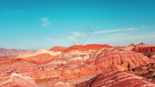 丹霞风景地貌图片