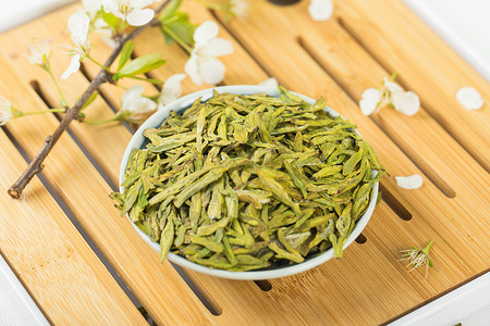 茶艺茶道春茶龙井绿茶高清图片