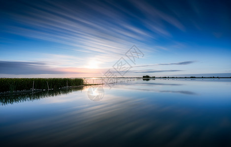 宁静的海海岸风光背景