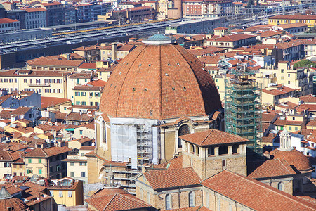 佛罗伦萨天主教堂圆顶背景图片
