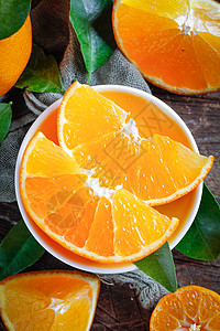 果冻橙子背景图片