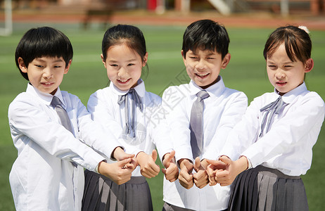 点赞活动小学生操场活动背景