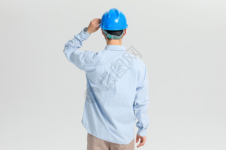 男性工程师背面背景图片