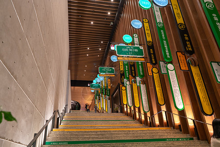苏州诚品书店台阶背景图片