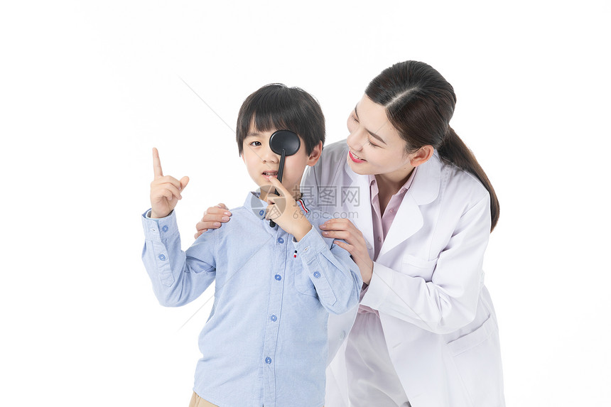 儿童体检视力检查图片