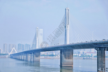 银水长沙银盆岭大桥背景