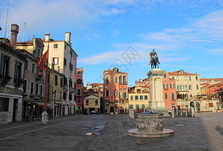 意大利威尼斯广场背景图片