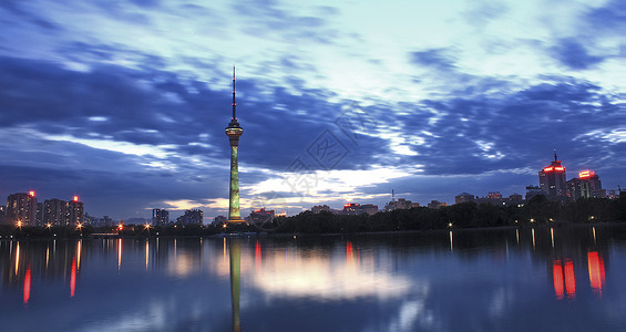北京中央电视塔背景图片