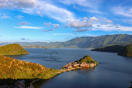 丽江泸沽湖图片