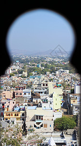 印度白色之城乌代布尔背景图片