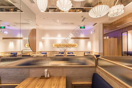 日式餐厅空间设计图片