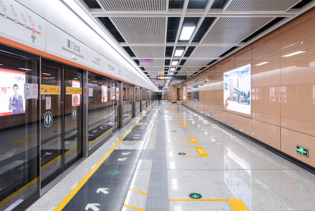 地铁站素材厦门地铁站空间背景
