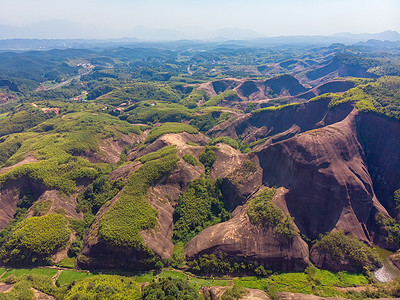 飞天小女警湖南郴州飞天山国家地质公园背景