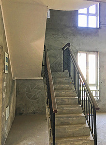 毛坯房楼梯背景图片