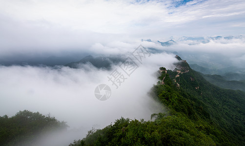 箭扣长城背景图片