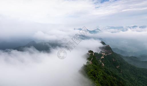 穿云箭箭扣长城背景