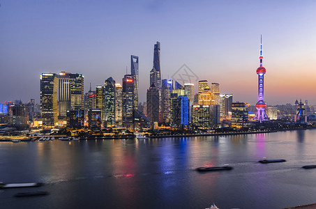 上海陆家嘴金融城背景图片