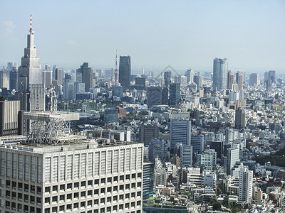 东京城市俯瞰图片