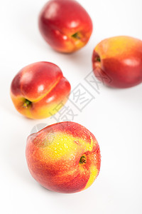 水果油桃背景图片