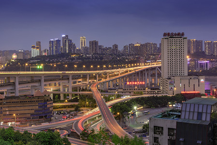 重庆菜园坝立交桥背景
