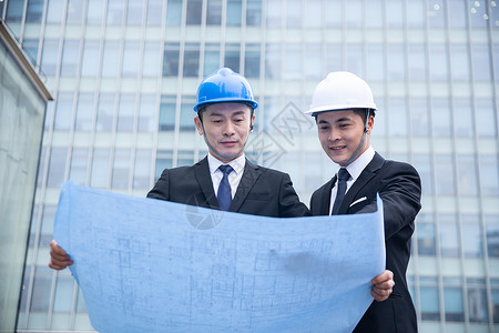 建筑地图男性工程师背景