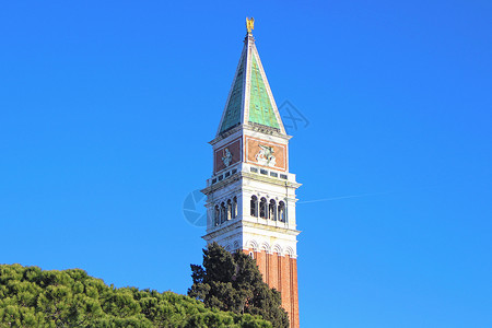 威尼斯圣马可钟楼高清图片