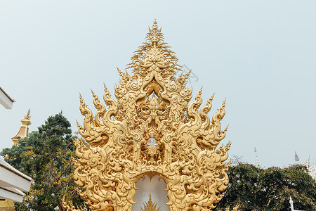 泰国金碧辉煌的建筑图片