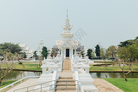 泰国庙宇白色建筑图片
