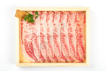 雪花牛肉日式牛肉优质肉高清图片