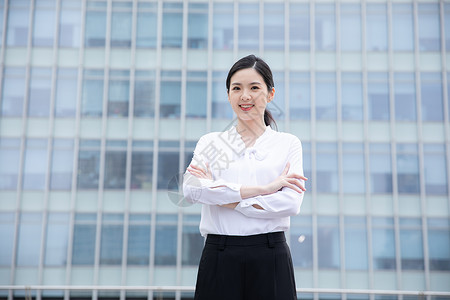 办公商务女性形象商务女性背景