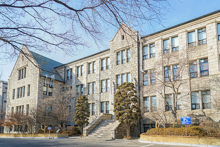 韩国梨花女子大学背景图片