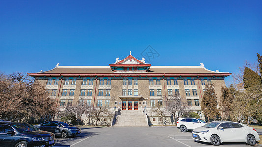 天津大学教学楼背景图片